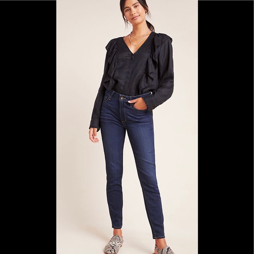Paige Hoxton High-Rise Skinny Jeans Size 24